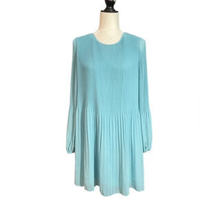 Wilfred Daydreamer Mini Dress Pleated Chiffon Size M